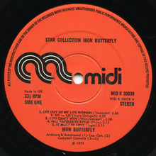 Load image into Gallery viewer, Iron Butterfly : Star-Collection (LP, Comp)