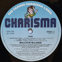 Load image into Gallery viewer, Malcolm McLaren : Fans (LP, Album)
