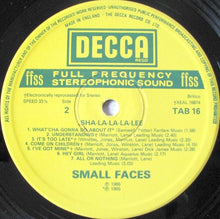 Load image into Gallery viewer, Small Faces : Sha-La-La-La-Lee (LP, Comp)