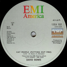 Load image into Gallery viewer, David Bowie : Let's Dance (12", Single)