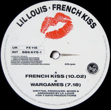 Load image into Gallery viewer, Lil Louis* : French Kiss (12", Single)