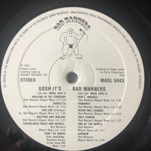 Load image into Gallery viewer, Bad Manners : Gosh It's... (LP, Album)