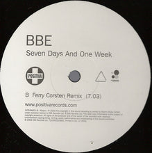 Load image into Gallery viewer, BBE* : Seven Days And One Week (2x12")