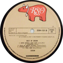 Load image into Gallery viewer, Cream (2) : Best Of Cream (LP, Comp, RE)