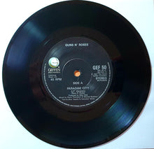 Load image into Gallery viewer, Guns N' Roses : Paradise City (7", Single, Sol)