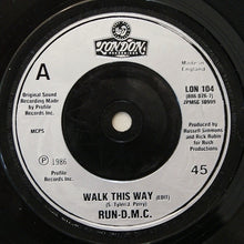 Load image into Gallery viewer, Run DMC* : Walk This Way (7", Single)