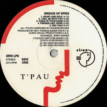 Load image into Gallery viewer, T'Pau : Bridge Of Spies (LP, Album)