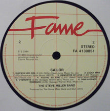 Load image into Gallery viewer, The Steve Miller Band* : Sailor (LP, Album, RE)