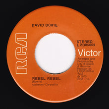 Load image into Gallery viewer, David Bowie : Rebel Rebel (7", Single, US )