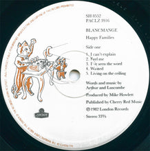 Load image into Gallery viewer, Blancmange : Happy Families (LP, Album)