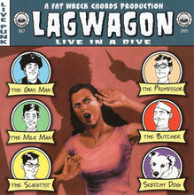 Load image into Gallery viewer, Lagwagon : Live In A Dive (CD, Album, Enh)