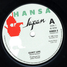 Load image into Gallery viewer, Japan : Quiet Life (7", Single, Dam)