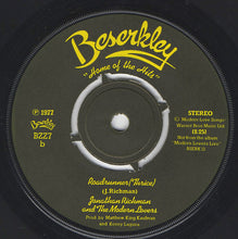 Load image into Gallery viewer, Jonathan Richman And The Modern Lovers* : The Morning Of Our Lives (7", Single, Yel)