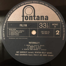 Load image into Gallery viewer, Nat Adderley : Naturally! (LP, Album, Mono, RE)