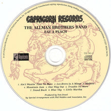 Load image into Gallery viewer, The Allman Brothers Band : Eat A Peach (CD, Album, RE, RM, RP)