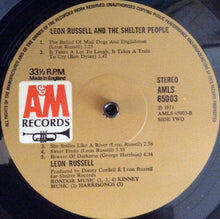 Load image into Gallery viewer, Leon Russell : Leon Russell And The Shelter People (LP, Album)