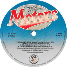 Load image into Gallery viewer, The Motors : 1 (LP, Album, A3/)