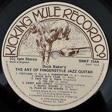 Load image into Gallery viewer, Duck Baker : The Art Of Fingerstyle Jazz Guitar (LP, Album)