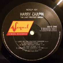 Load image into Gallery viewer, Harry Chapin : The Last Protest Singer (LP, Album, RE)