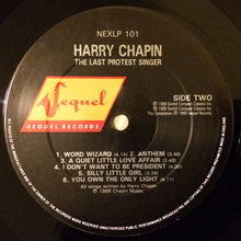 Load image into Gallery viewer, Harry Chapin : The Last Protest Singer (LP, Album, RE)