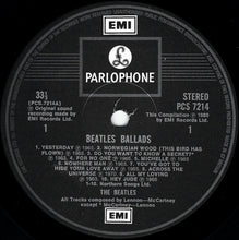 Load image into Gallery viewer, The Beatles : The Beatles Ballads (20 Original Tracks) (LP, Comp)