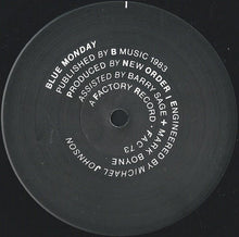 Load image into Gallery viewer, New Order : Blue Monday (12", Single, RP, A2/)