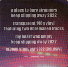 Load image into Gallery viewer, A Place To Bury Strangers : Keep Slipping Away 2022 (LP, EP, RSD, Ltd, Tra)