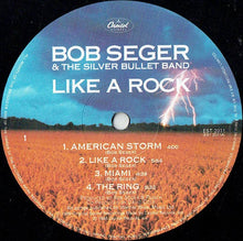 Load image into Gallery viewer, Bob Seger & The Silver Bullet Band* : Like A Rock (LP, Album)