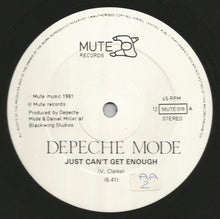Load image into Gallery viewer, Depeche Mode : Just Can't Get Enough (Schizo Mix) (12", Single)