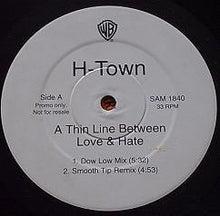 Load image into Gallery viewer, H-Town : A Thin Line Between Love & Hate (12", Single, Promo)