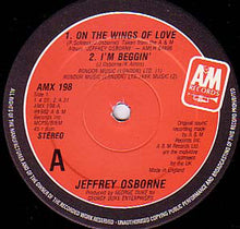 Load image into Gallery viewer, Jeffrey Osborne : On The Wings Of Love / I'm Beggin' / Plane Love (US Dub Mix) (12")
