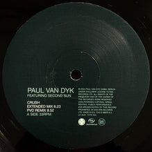Load image into Gallery viewer, Paul van Dyk Featuring Second Sun : Crush (The Paul van Dyk Mixes) (12")