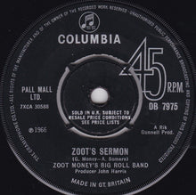 Load image into Gallery viewer, Zoot Money's Big Roll Band : Big Time Operator (7", Single)