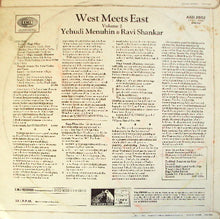 Load image into Gallery viewer, Yehudi Menuhin, Ravi Shankar : West Meets East Volume 2 (LP, Album, RE)