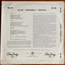 Load image into Gallery viewer, Julian "Cannonball" Adderley* : Julian "Cannonball" Adderley (LP, Album, Mono)