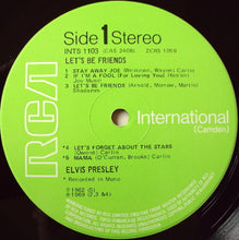 Load image into Gallery viewer, Elvis* : Let's Be Friends (LP, Album)