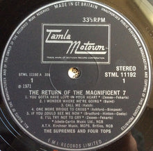 Load image into Gallery viewer, The Supremes & The Four Tops* : The Return Of The Magnificent Seven (LP, Album)
