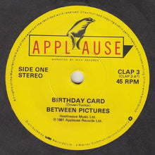 Load image into Gallery viewer, Between Pictures : Birthday Card (7", Single)