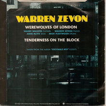 Load image into Gallery viewer, Warren Zevon : Werewolves Of London (7", Single)
