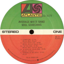 Load image into Gallery viewer, Average White Band : Soul Searching (LP, Album, PR)