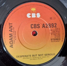 Load image into Gallery viewer, Adam Ant : Desperate But Not Serious (7", Gat)