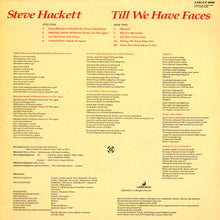 Load image into Gallery viewer, Steve Hackett : Till We Have Faces (LP, Album)