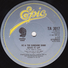 Load image into Gallery viewer, KC & The Sunshine Band : Give It Up (12")