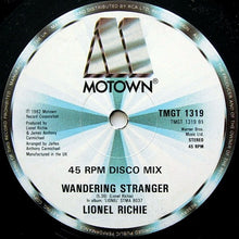 Load image into Gallery viewer, Lionel Richie : All Night Long (All Night) / Wandering Stranger (12", Single)