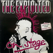 Load image into Gallery viewer, The Exploited : On Stage (LP, Album, P/Unofficial, Yel)