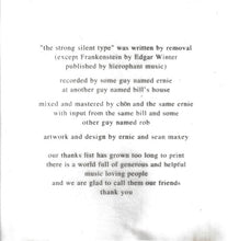 Load image into Gallery viewer, Removal : The Strong Silent Type (CD, Album, RE)