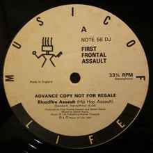Load image into Gallery viewer, First Frontal Assault : Bloodfire Assault (12", Single, Promo)