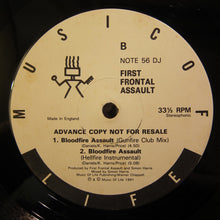 Load image into Gallery viewer, First Frontal Assault : Bloodfire Assault (12", Single, Promo)