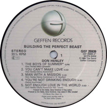 Load image into Gallery viewer, Don Henley : Building The Perfect Beast (LP, Album)