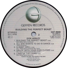 Load image into Gallery viewer, Don Henley : Building The Perfect Beast (LP, Album)